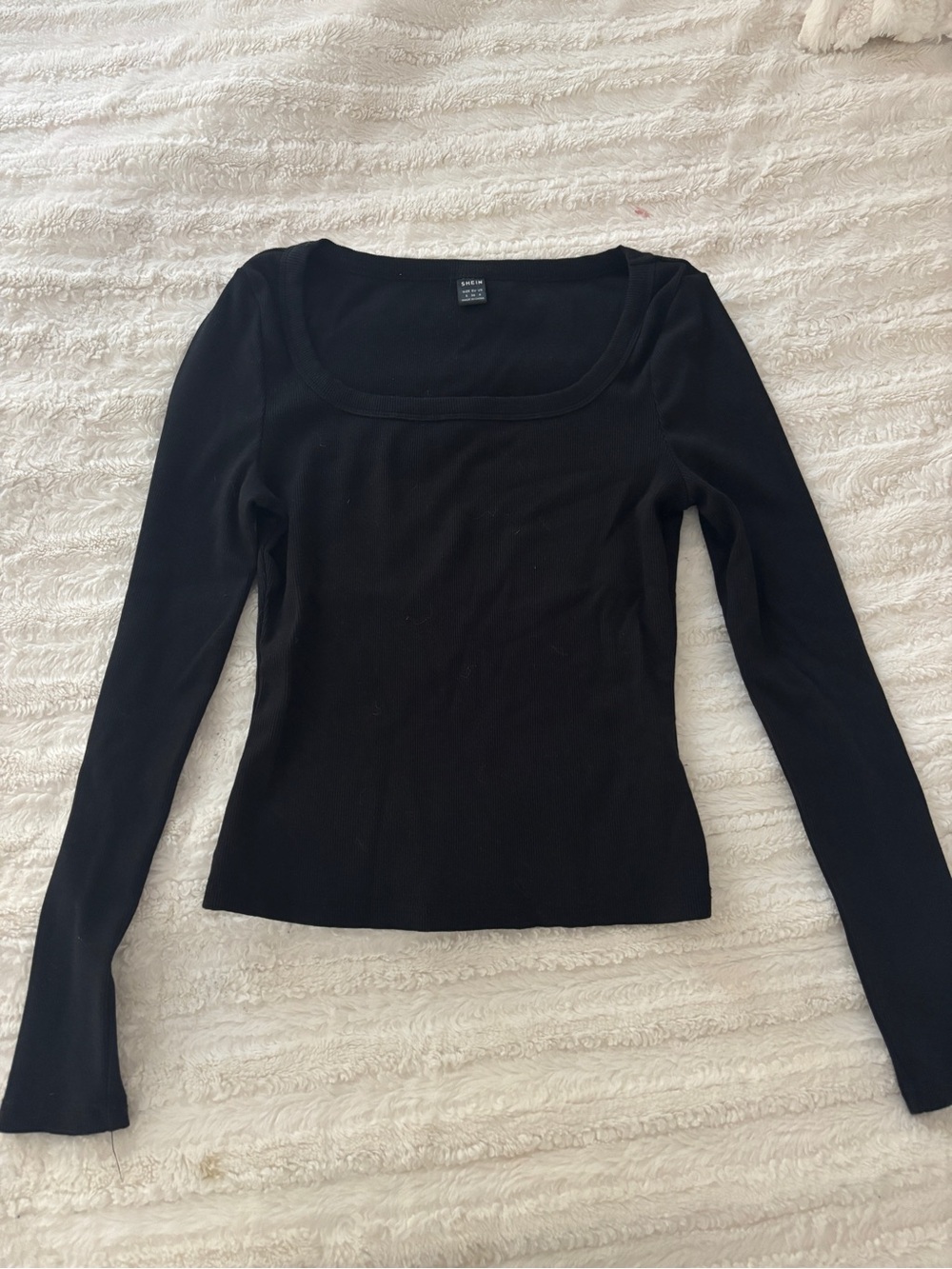 Black Shein Long Sleeve top